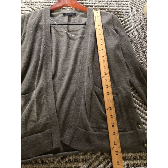 Banana Republic Merino Wool Buttonfront Boyfriend Cardigan-SP - Picture 8 of 12